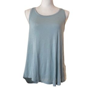MUDD sleeveless racer back top flow women's
